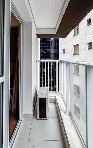 Apartamento para alugar com 25m², 1 quarto e sem vaga