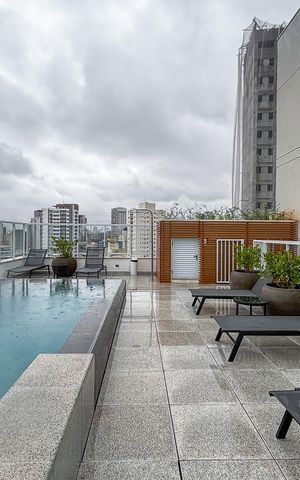 Apartamento para alugar com 25m², 1 quarto e sem vaga