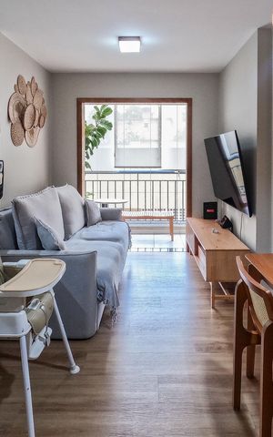 Apartamento à venda com 53m², 2 quartos e 1 vaga Apartamento à venda com 53m², 2 quartos e 1 vagaSala