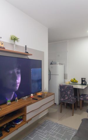 Apartamento à venda com 42m², 2 quartos e 1 vaga Apartamento à venda com 42m², 2 quartos e 1 vagaSala