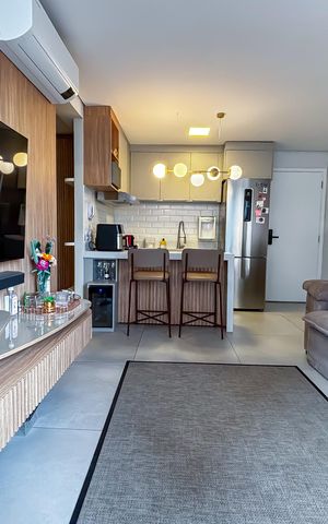 Apartamento à venda com 65m², 2 quartos e 1 vaga