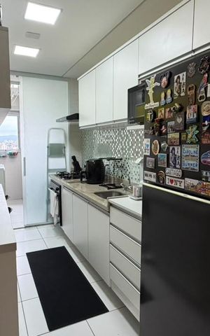 Apartamento à venda com 65m², 2 quartos e 2 vagasCozinha