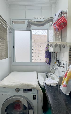 Apartamento à venda com 56m², 3 quartos e 1 vaga Apartamento à venda com 56m², 3 quartos e 1 vagaÁrea de Serviço
