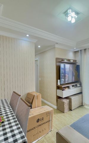 Apartamento à venda com 56m², 3 quartos e 1 vaga Apartamento à venda com 56m², 3 quartos e 1 vagaSala