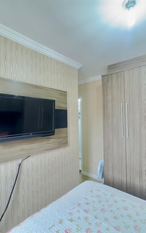 Apartamento à venda com 56m², 3 quartos e 1 vaga Apartamento à venda com 56m², 3 quartos e 1 vagaQuarto 3