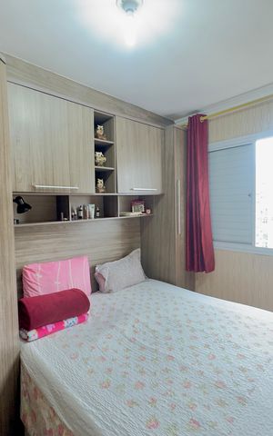 Apartamento à venda com 56m², 3 quartos e 1 vaga Apartamento à venda com 56m², 3 quartos e 1 vagaQuarto 3