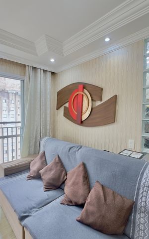 Apartamento à venda com 56m², 3 quartos e 1 vaga Apartamento à venda com 56m², 3 quartos e 1 vagaSala