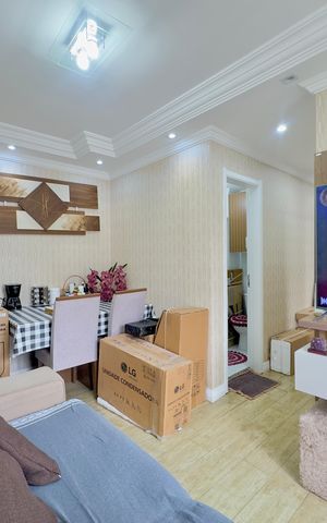 Apartamento à venda com 56m², 3 quartos e 1 vaga Apartamento à venda com 56m², 3 quartos e 1 vagaSala