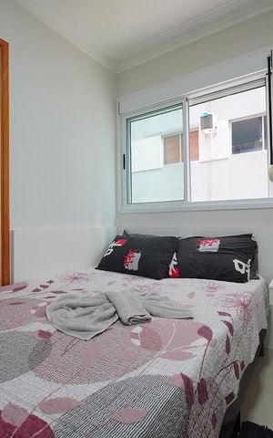 Apartamento para alugar com 42m², 1 quarto e 1 vagaSuíte 