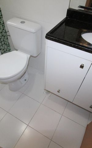 Apartamento para alugar com 83m², 2 quartos e 1 vagaBanheiro da Suíte