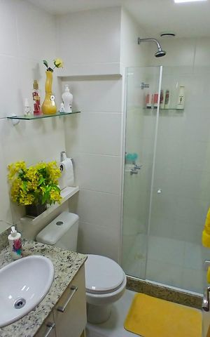 Apartamento à venda com 137m², 3 quartos e 2 vagas Apartamento à venda com 137m², 3 quartos e 2 vagasBanheiro