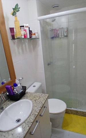 Apartamento à venda com 137m², 3 quartos e 2 vagas Apartamento à venda com 137m², 3 quartos e 2 vagasBanheiro