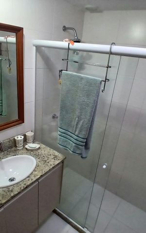 Apartamento à venda com 137m², 3 quartos e 2 vagas Apartamento à venda com 137m², 3 quartos e 2 vagasBanheiro