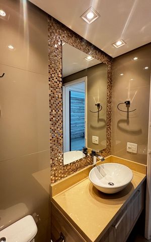 Apartamento à venda com 70m², 3 quartos e 1 vaga Apartamento à venda com 70m², 3 quartos e 1 vagaBanheiro
