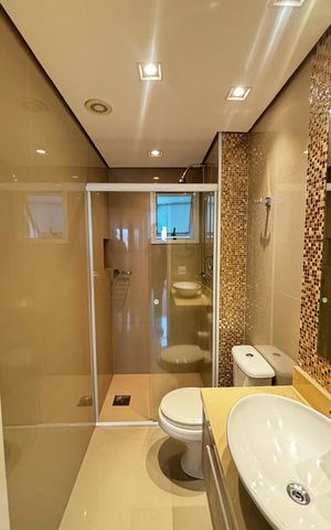 Apartamento à venda com 70m², 3 quartos e 1 vaga Apartamento à venda com 70m², 3 quartos e 1 vagaBanheiro