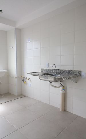 Apartamento para alugar com 56m², 2 quartos e 1 vagaCozinha e Área de Serviço