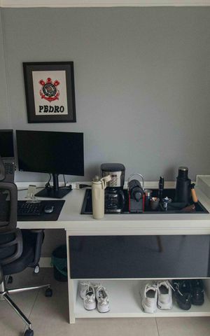 Apartamento à venda com 39m², 1 quarto e 1 vaga Apartamento à venda com 39m², 1 quarto e 1 vagaDetalhe da Varanda