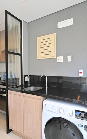 Apartamento para alugar com 40m², 1 quarto e 1 vagaLavanderia