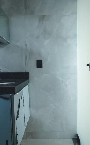 Studio para alugar com 41m², 1 quarto e 1 vaga Studio para alugar com 41m², 1 quarto e 1 vagaBanheiro