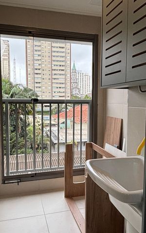 Apartamento à venda com 50m², 1 quarto e 1 vaga Apartamento à venda com 50m², 1 quarto e 1 vagaÁrea de Serviço