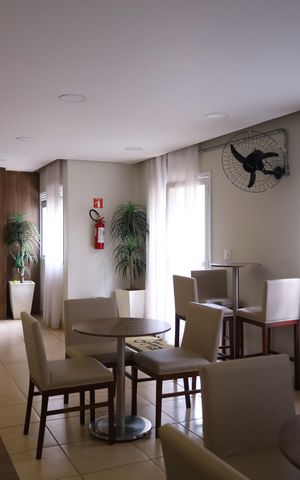 Apartamento para alugar com 42m², 2 quartos e 1 vagaÁrea comum - Salão de festas
