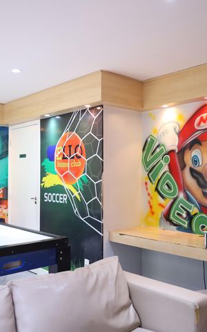 Apartamento para alugar com 42m², 2 quartos e 1 vagaÁrea comum - Salão de jogos