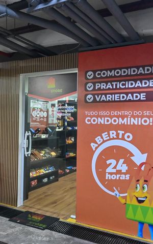 Apartamento à venda com 32m², 1 quarto e 1 vagaMercadinho