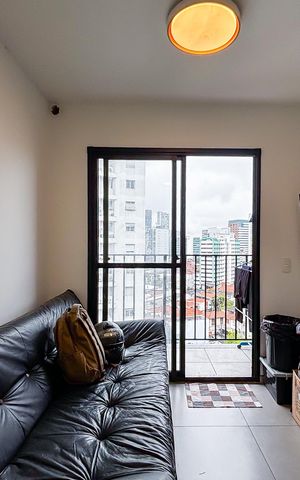 Apartamento à venda com 27m², 1 quarto e sem vaga