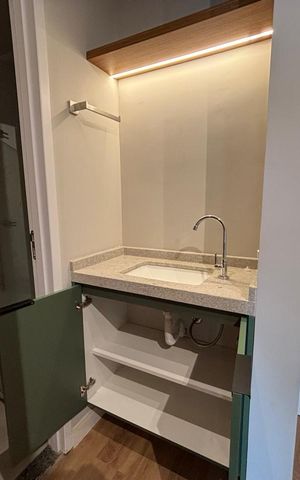 Apartamento para alugar com 29m², 1 quarto e sem vaga Apartamento para alugar com 29m², 1 quarto e sem vagaBanheiro