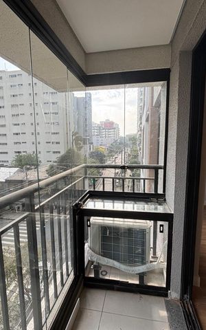 Apartamento para alugar com 29m², 1 quarto e sem vaga Apartamento para alugar com 29m², 1 quarto e sem vagaVaranda