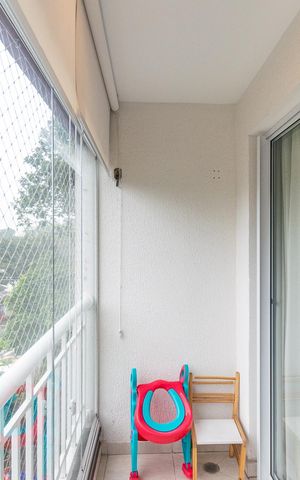 Apartamento à venda com 67m², 3 quartos e 1 vagaVaranda