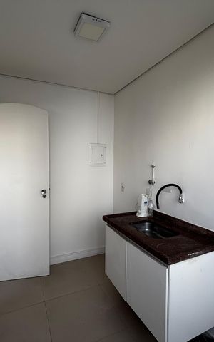 Apartamento para alugar com 37m², 1 quarto e 1 vaga
