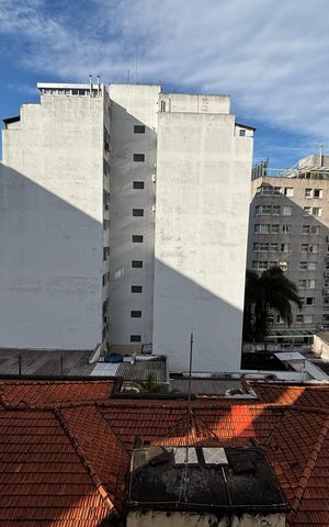 Apartamento para alugar com 37m², 1 quarto e 1 vaga