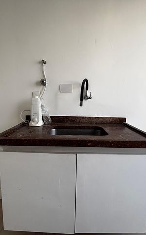 Apartamento para alugar com 37m², 1 quarto e 1 vaga