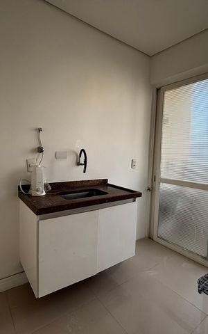 Apartamento para alugar com 37m², 1 quarto e 1 vaga
