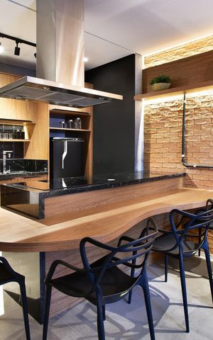 Apartamento para alugar com 53m², 1 quarto e 1 vaga Apartamento para alugar com 53m², 1 quarto e 1 vagaCozinha