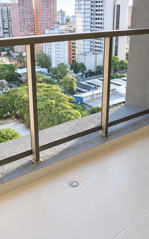 Studio à venda com 28m², 1 quarto e sem vaga Studio à venda com 28m², 1 quarto e sem vagaVaranda