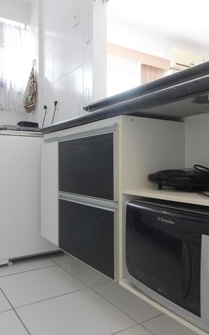 Apartamento para alugar com 75m², 1 quarto e 1 vagaCozinha