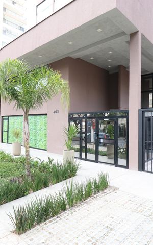 Apartamento à venda com 33m², 1 quarto e 1 vagaFachada 