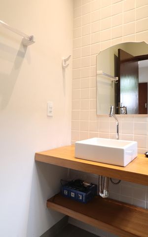 Casa para alugar com 300m², 3 quartos e 4 vagasBanheiro do Quarto 1