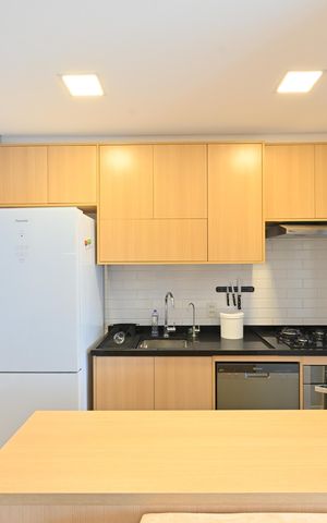 Apartamento para alugar com 65m², 2 quartos e 1 vagaCozinha 