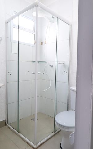 Casa de condomínio para alugar com 144m², 3 quartos e 2 vagasBanheiro Social