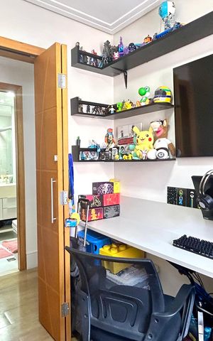 Apartamento à venda com 114m², 3 quartos e 2 vagas Apartamento à venda com 114m², 3 quartos e 2 vagasQuarto 1