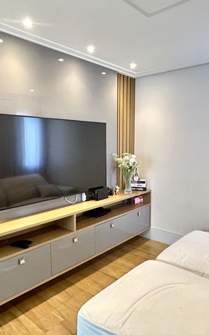 Apartamento à venda com 114m², 3 quartos e 2 vagas Apartamento à venda com 114m², 3 quartos e 2 vagasSala de TV