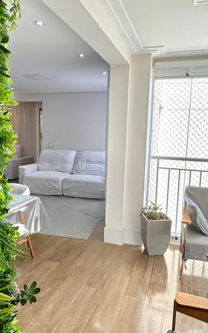 Apartamento à venda com 114m², 3 quartos e 2 vagas Apartamento à venda com 114m², 3 quartos e 2 vagasVaranda gourmet