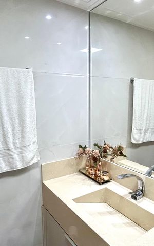 Apartamento à venda com 114m², 3 quartos e 2 vagas Apartamento à venda com 114m², 3 quartos e 2 vagasBanheiro 1