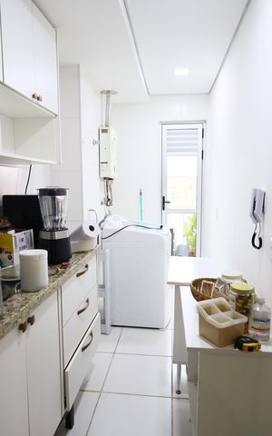 Apartamento para alugar com 69m², 2 quartos e 1 vagaCozinha e Área de Serviço