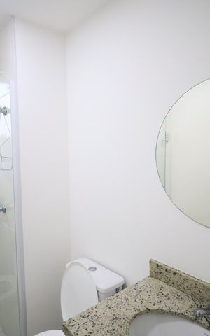 Apartamento para alugar com 69m², 2 quartos e 1 vagaBanheiro da Suíte 1