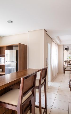 Apartamento à venda com 50m², 2 quartos e 1 vaga Apartamento à venda com 50m², 2 quartos e 1 vagaÁrea comum - Salão de festas