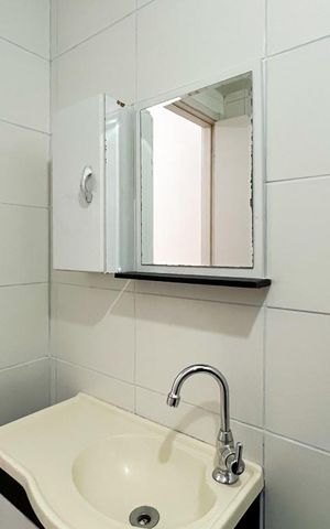 Apartamento à venda com 36m², 1 quarto e sem vaga Apartamento à venda com 36m², 1 quarto e sem vagaBanheiro
